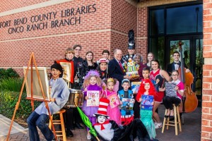 Commisioner Andy Meyers believes in the importance of literacy and fine arts among students in Katy