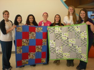Seven Lakes Gives Quilts to Texas Children’s Hospital