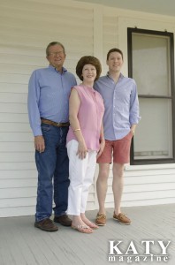 Lawrence and Pamela Beckendorff with their son, Trey