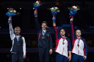 Davis Grooms USA gymnastics champ