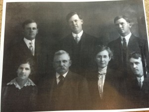 Adam Stockdick Family with second wife Mary Frogley-Edward Charles William Chester-BR-Jessie Adam Henry Mary and Elmer