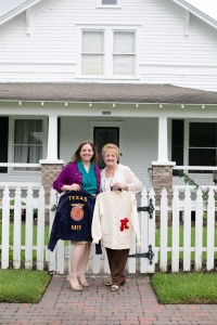 Rosanne Stockdick Lopez and her daughter Bethany Lopez Cobb are proud of their rice farming history