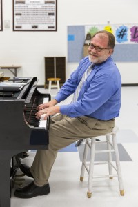Choir director, Kevin Riehle, has been in charge of Taylor High School’s choir program for the past eight years