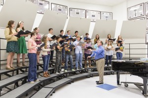 Riehle directs Expressions, which is Taylor High School’s top show choir