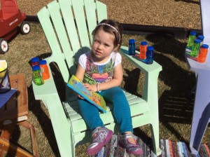 Firethorne Little Free Library Reader Emma Kerber
