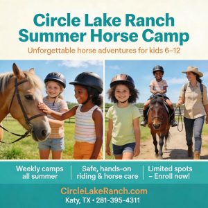 Horse Riding SUmmer Camp Katy TEXAS 