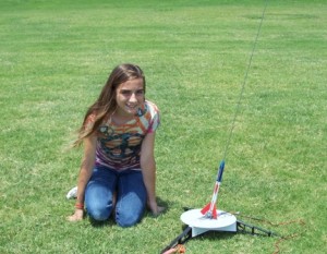 6-3 MRJH Science Students Launch Model Rockets