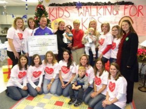 Kids walking for Kids at OKE